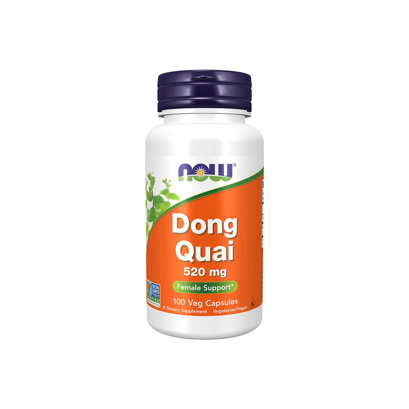 NOW Supplements, Dong Quai (Angelica sinensis) 520 mg, Female Support*, 100 Veg Capsules - NewNest Australia