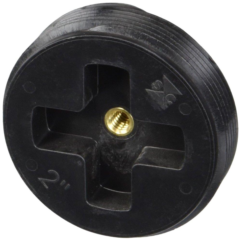 Sioux Chief 879-20 Cleanout Plug ABS Threaded, 2", Black - NewNest Australia