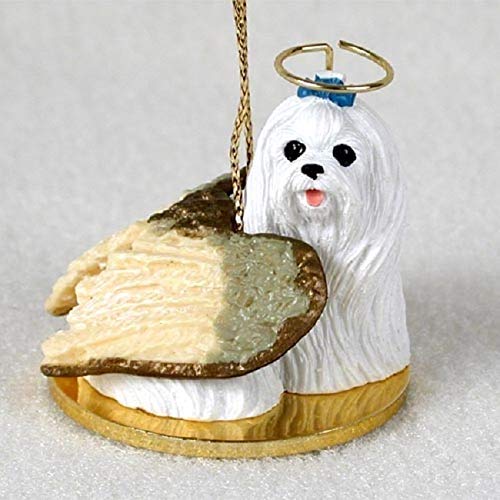 NewNest Australia - 1 X Maltese Angel Dog Ornament 1 