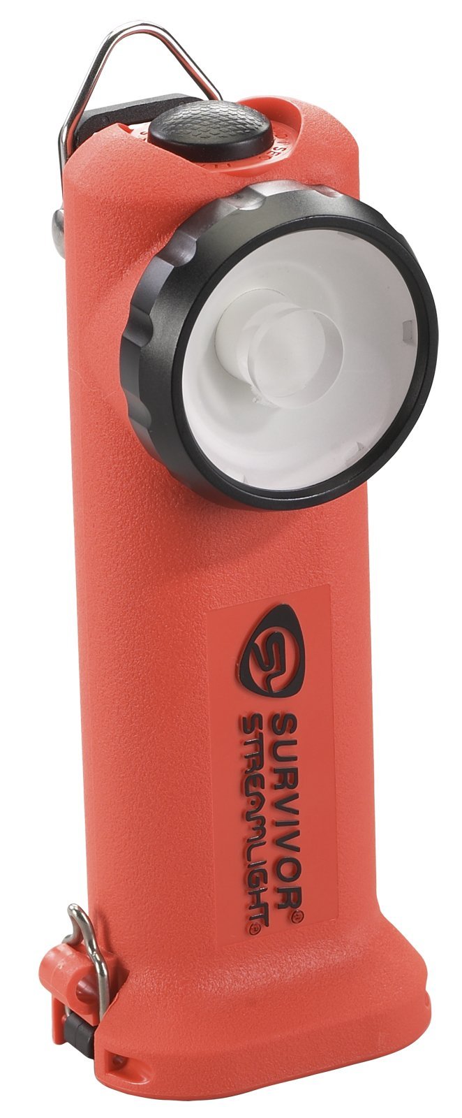 Streamlight 90540 Survivor LED Right Angle Flashlight, Orange - 175 Lumens Alkaline Model - NewNest Australia