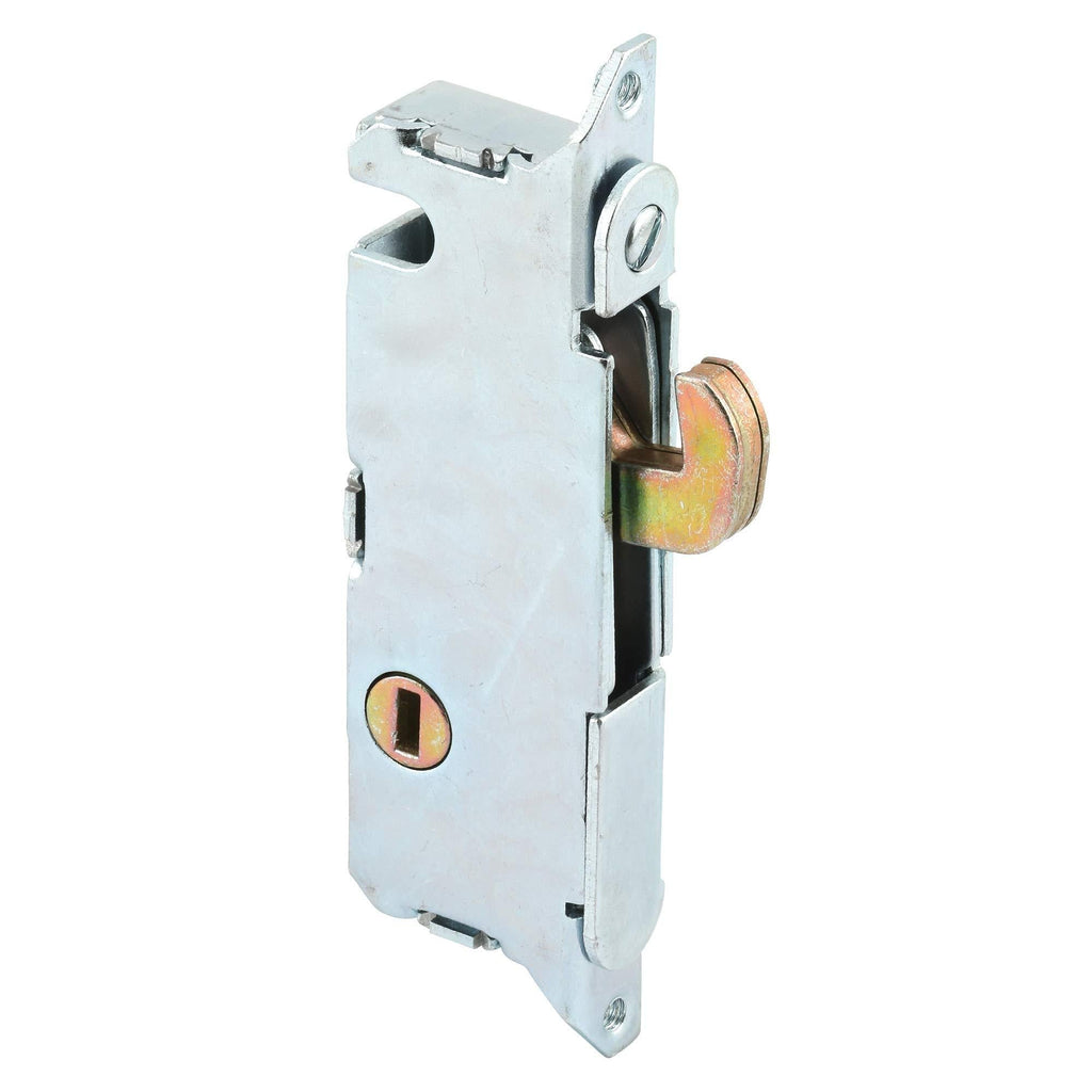 Slide-Co 15410 Mortise Lock - Adjustable, Spring-Loaded Hook Latch Projection for Sliding Patio Doors Constructed of Wood, Aluminum and Vinyl, 3-11/16”, Vertical Keyway, Round Face - NewNest Australia