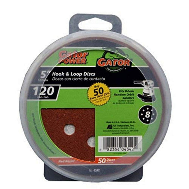 ALI INDUSTRIES 4342 Sanding Discs, 5" 5 Inch - NewNest Australia