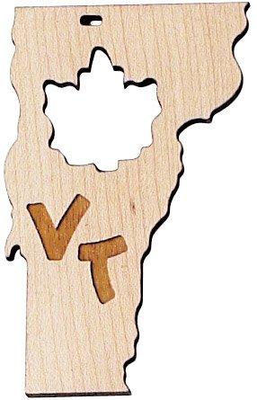 NewNest Australia - Maple Cut Out Ornament - Vermont - Made in USA 