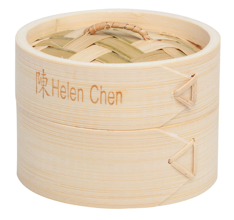 Helen’s Asian Kitchen Bamboo Dim Sum Food Steamer with Lid, 4-Inch, Set of 2 - NewNest Australia