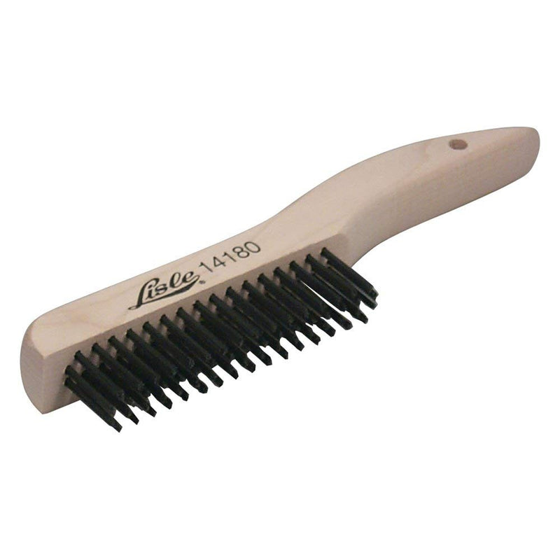 Lisle 14180 Shoe Handle Wire Scratch Brush - NewNest Australia