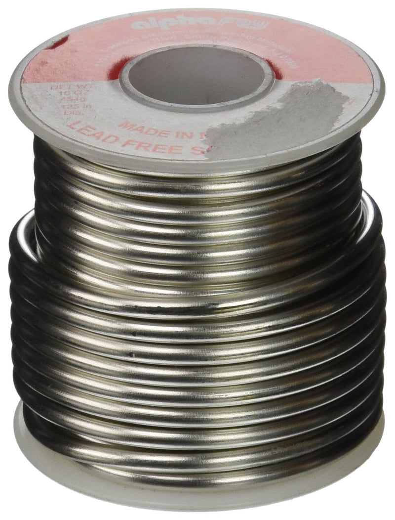 Alpha Fry AM13955 1-Pound 95/5 Spool Cookson Elect Lead-Free Solid Wire Solder - NewNest Australia