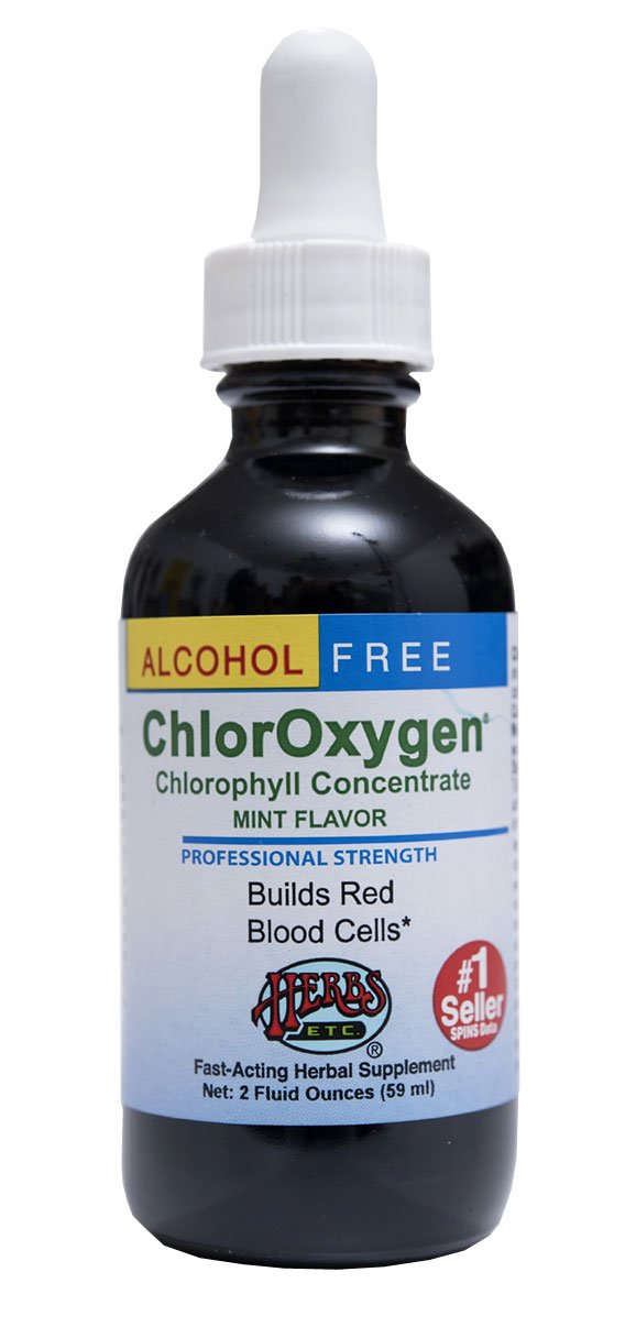 Chloroxygen® Mint Chlorophyll Concentrate 2-Ounce Bottle - NewNest Australia