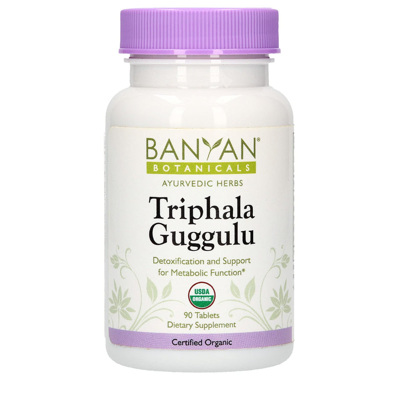 Banyan Botanicals Triphala Guggulu - USDA Organic - 90 Tablets - Detoxification & Metabolic Support* - NewNest Australia