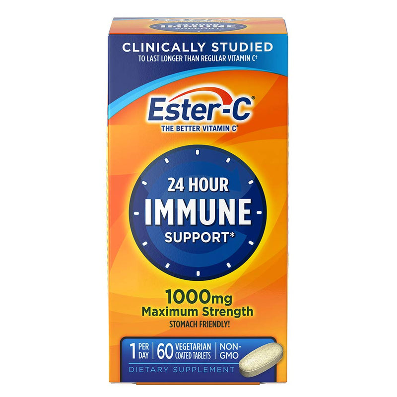 Ester-C® Vitamin C, 1,000 mg, 60 Coated Tablets 60 Count (Pack of 1) - NewNest Australia
