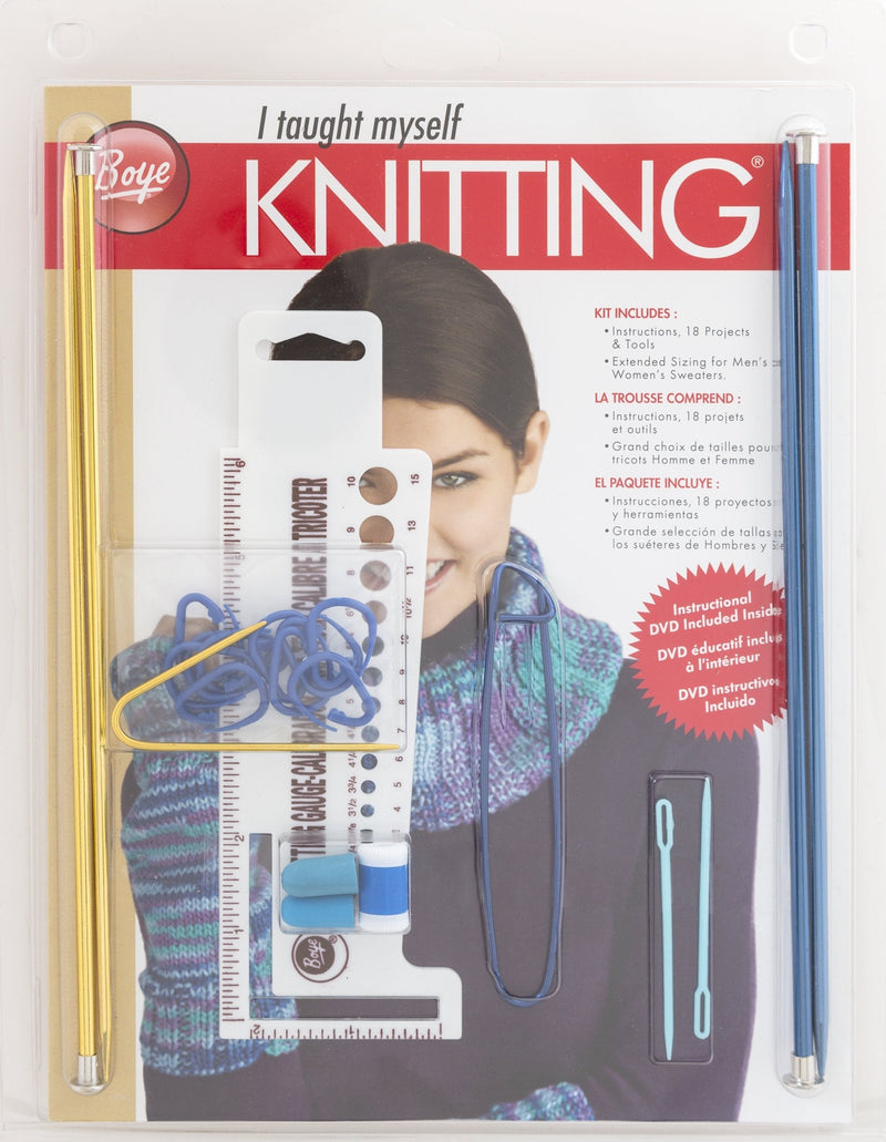 Boye Beginners Teach Yourself Knitting Set - NewNest Australia