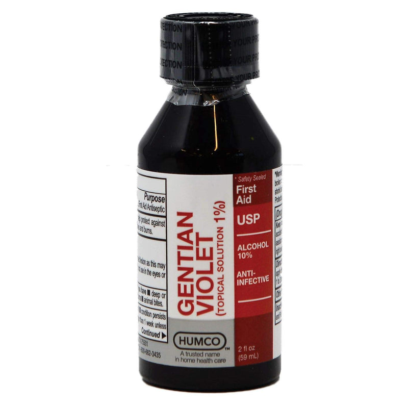 Humco K967380 Gentian Violet (TOPICAL SOLUTION 1%) 2 FL OZ, Pack of 1 - NewNest Australia