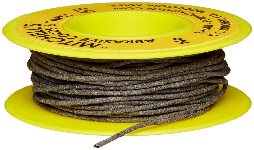 Mitchell Abrasives 53 Round Abrasive Cord, Aluminum Oxide 180 Grit .040" Diameter x 50 Feet - NewNest Australia