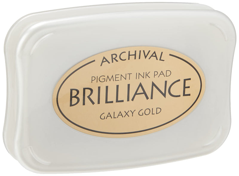 Tsukineko Brilliance Full-Size Pad, Galaxy Gold - NewNest Australia