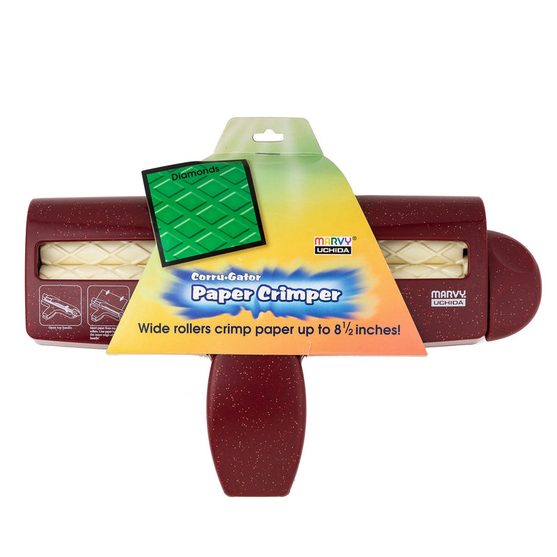 UCHIDA Corru-Gator Paper Crimper 8.5"-Diamond - NewNest Australia