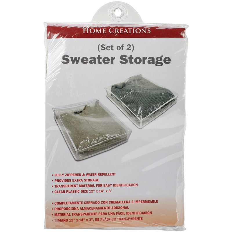 NewNest Australia - Innovative Home Creations 1326 Sweater Storage Bags, 2-Pack 