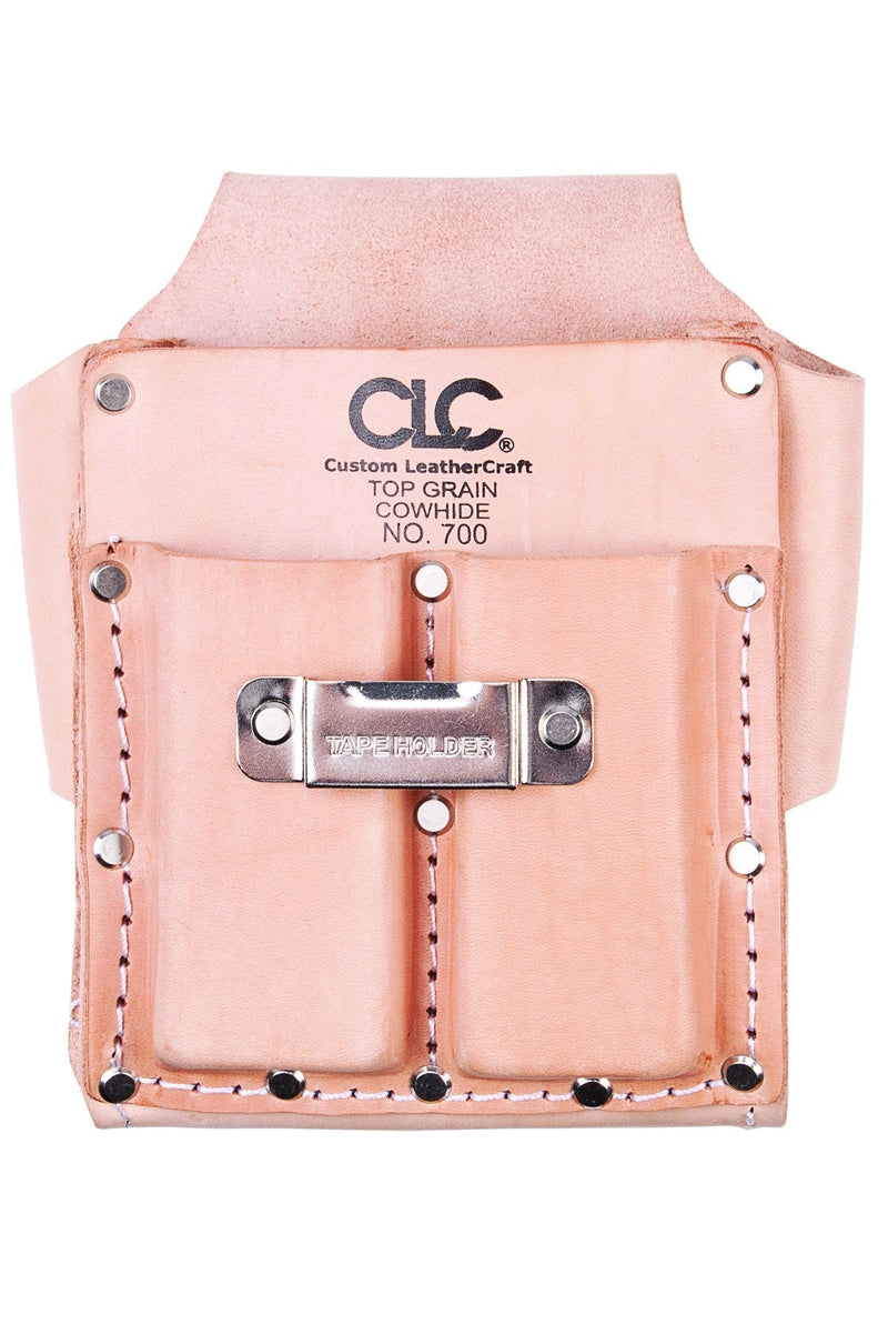 CLC Custom Leathercraft 700 Tool Pouch, Heavy Duty, 5-Pocket, Tan - NewNest Australia