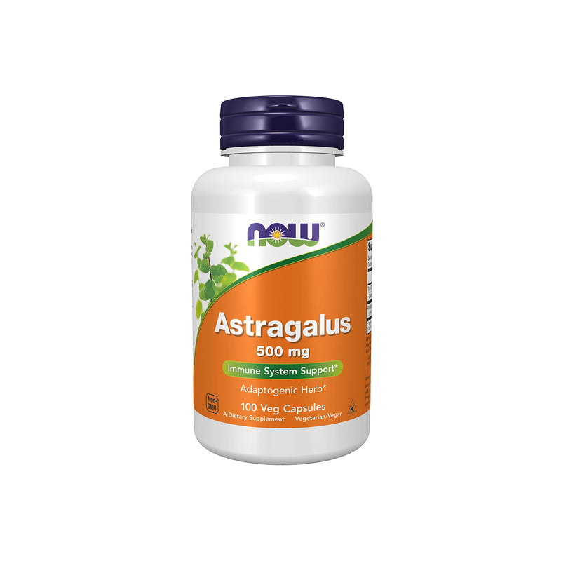 NOW Supplements, Astragalus (huang qi)500 mg, 100 Capsules - NewNest Australia