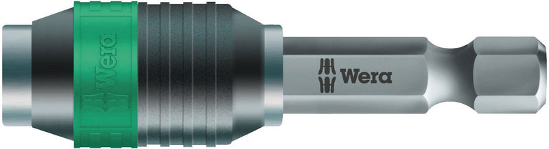 Wera - 5052502001 889/4/1 K Rapidaptor Universal Bit Holder for 1/4" Hex Drives, 2" Long 50mm - NewNest Australia