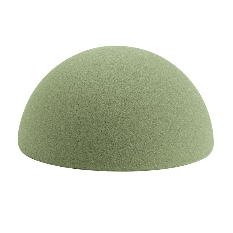 FloraCraft Floral Dry Foam Half Ball 1.9 Inch x 3.8 Inch Green 4 x 2" - NewNest Australia