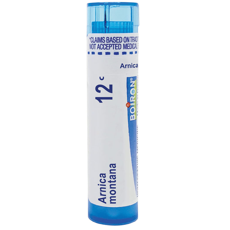 Boiron Arnica Montana 12C for Muscle Pain, Stiffness, Swelling from Injuries & Bruises - 80 Pellets 80 Count (Pack of 1) - NewNest Australia