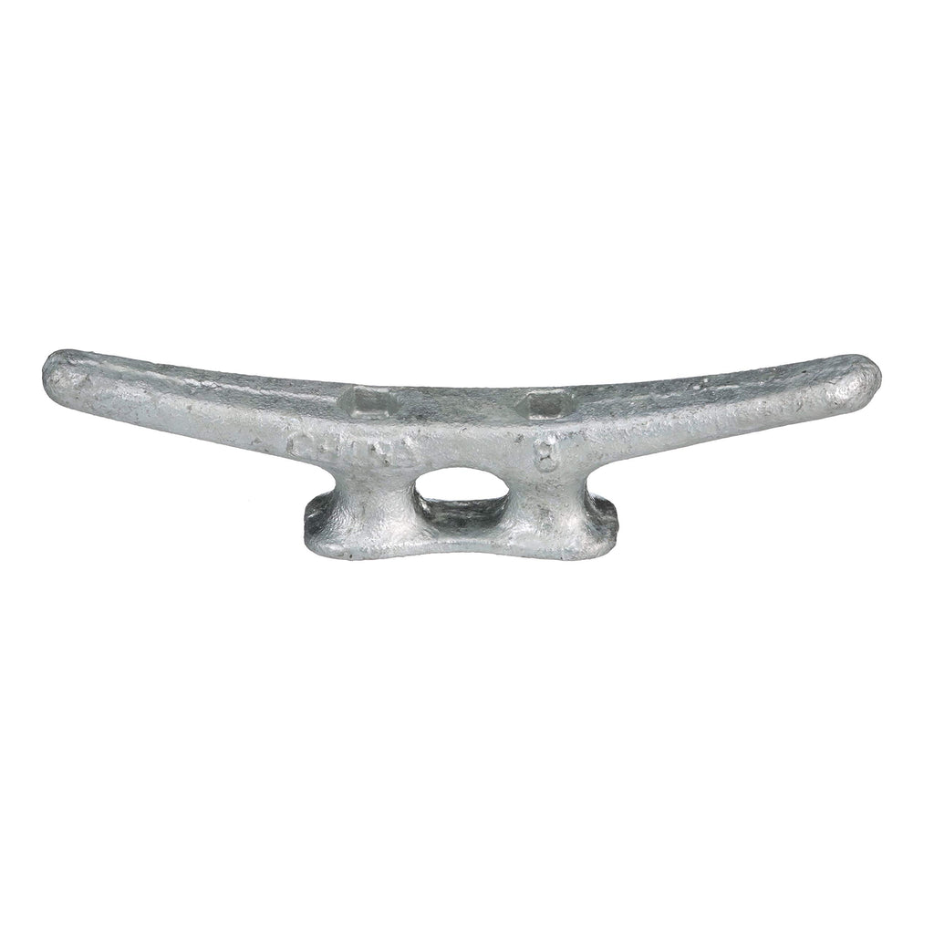 Seachoice Open Base Dock Cleat Galvanized Gray Iron 8-inch - NewNest Australia