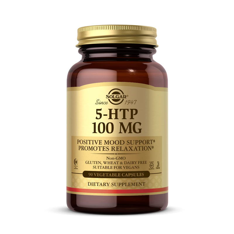Solgar, 5-HTP 100 mg, 90 Vegetable Capsules - NewNest Australia
