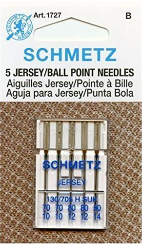 Euro-Notions Ball Point Jersey Machine Needles Assorted Sizes - NewNest Australia