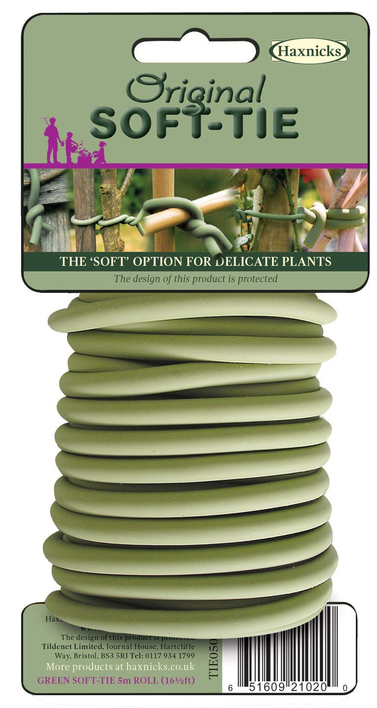 Tierra Garden 50-3000 Tie050101 5 m Original Soft Tie, 16.4', Green 16.4' - NewNest Australia