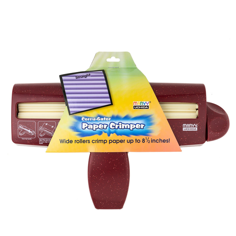 UCHIDA Corru-Gator Paper Crimper, 8-1/2-Inch, Straight 1 - NewNest Australia