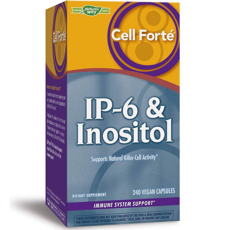 Nature's Way Cell Forté IP-6 & Inositol Supplement, Gluten-Free, Vegan, 240 Capsules - NewNest Australia