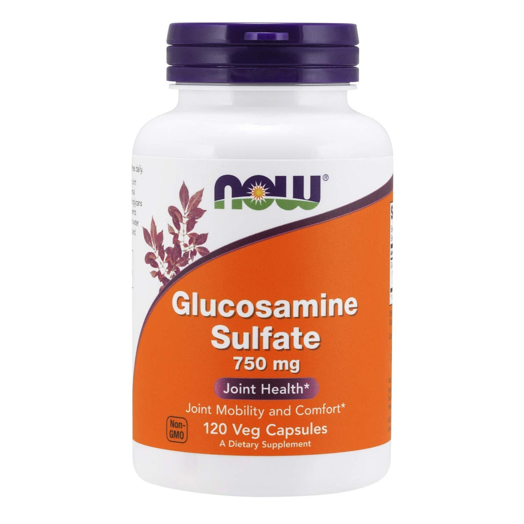 NOW Supplements, Glucosamine Sulfate 750 mg, with UL Dietary Supplement Certification, 120 Capsules - NewNest Australia