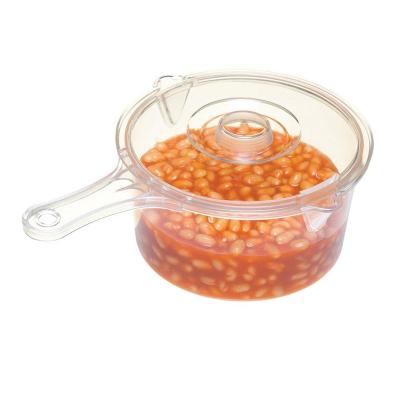 Kitchen Craft 5028250154163 Microwave 900ml Saucepan, Clear Single - NewNest Australia