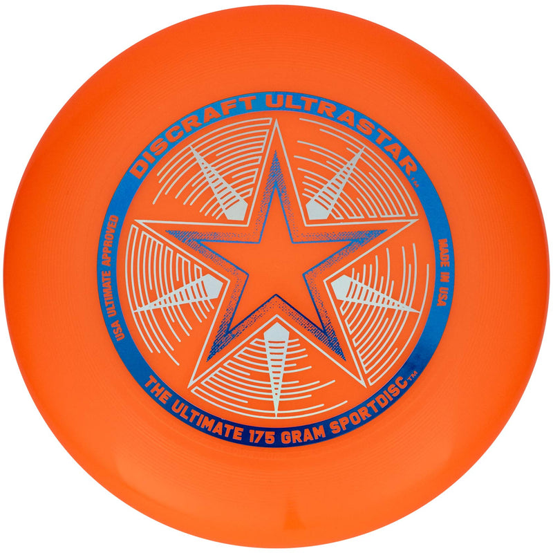 Discraft 175 gram Ultra Star Sport Disc Bright Orange - NewNest Australia