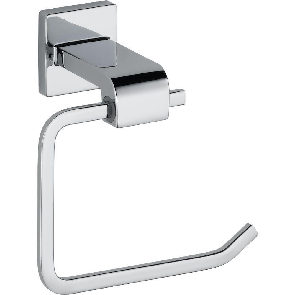 Delta Faucet 77550 Ara Toilet Paper Holder, Single Post, Chrome - NewNest Australia