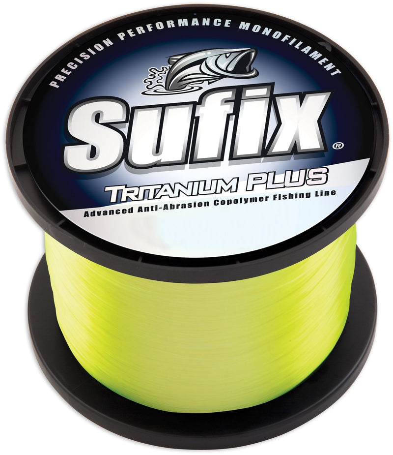 Sufix Tritanium Plus 1/4-Pound Spool Size Fishing Line (Chartreuse, 14-Pound) - NewNest Australia