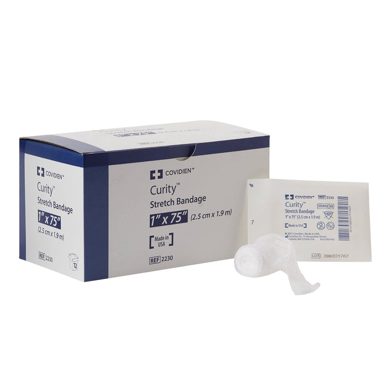 Curity Stretch Bandages Sterile 1"X75" 12 Each / 1 Box / Bag - NewNest Australia