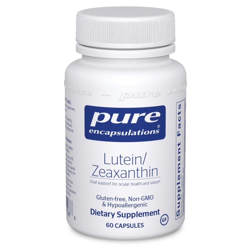 Pure Encapsulations Lutein/Zeaxanthin | Supplement to Support Overall Vision Function and The Macula* | 60 Capsules 60 Count (Pack of 1) - NewNest Australia
