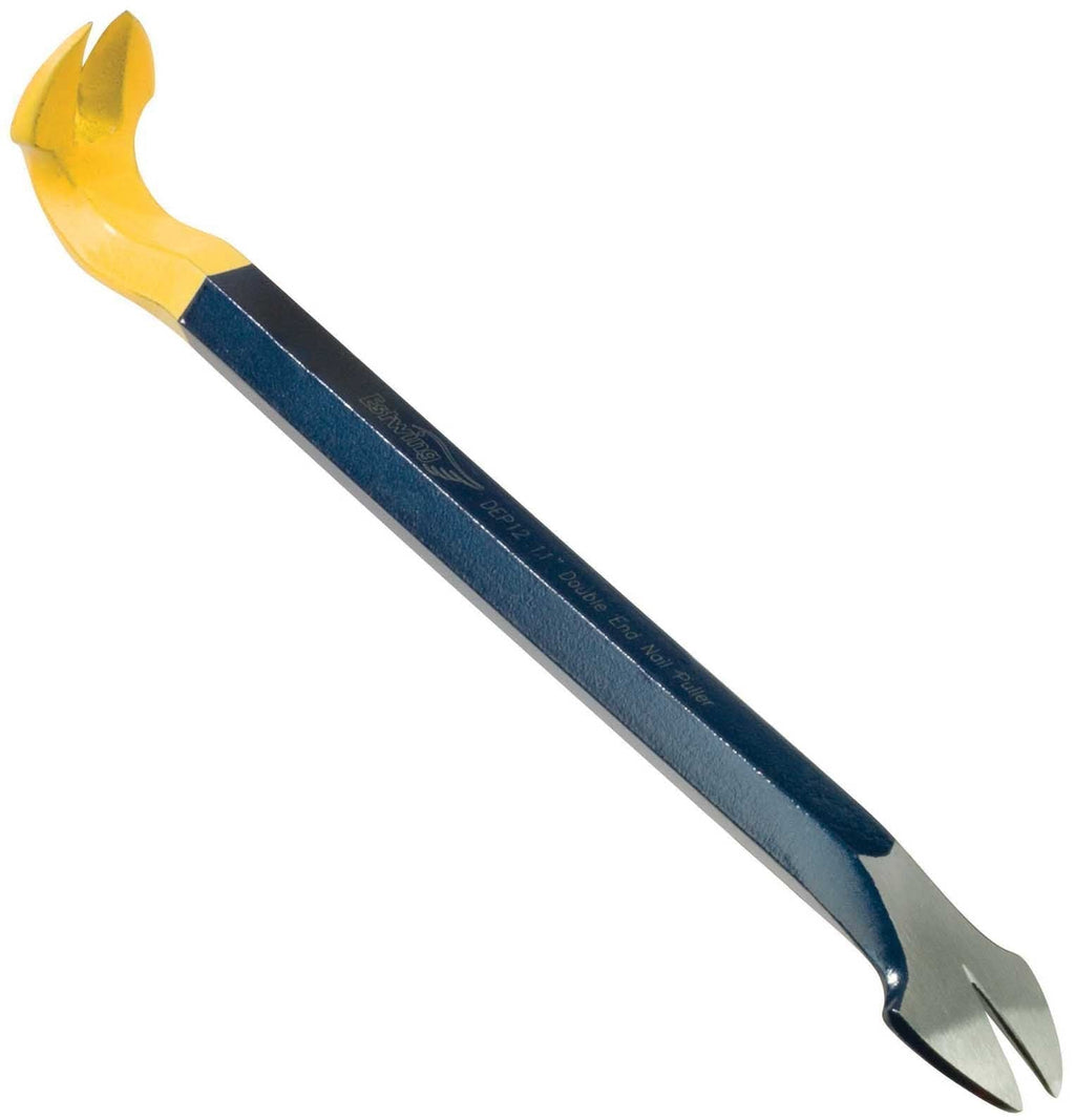 Estwing Nail Puller - 12" Double-Ended Pry Bar with Straight & Wedge Claw End - DEP12 - NewNest Australia