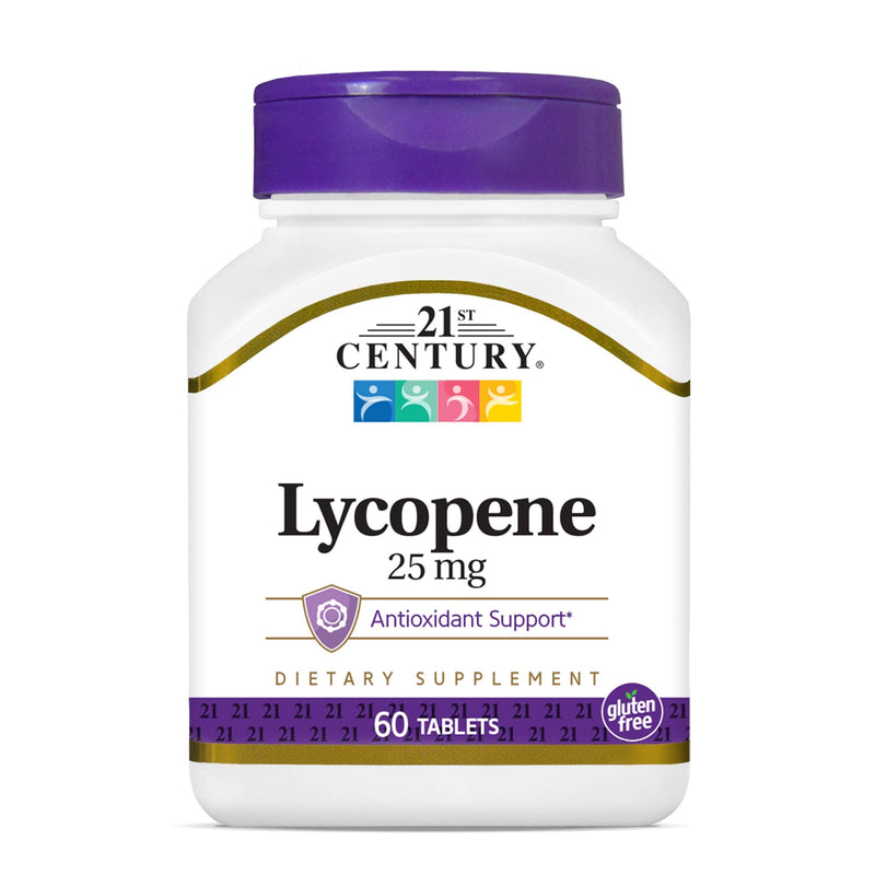 21st Century Lycopene, 25 mg, 60 Tablets - NewNest Australia