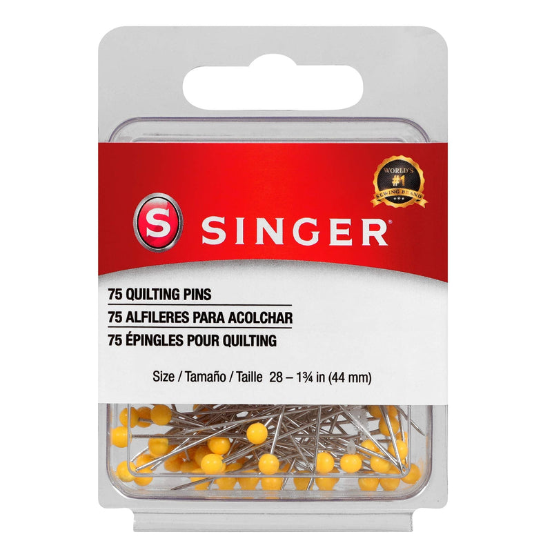 SINGER 00351 Ball Head Quilting Pins, 75-Count - NewNest Australia