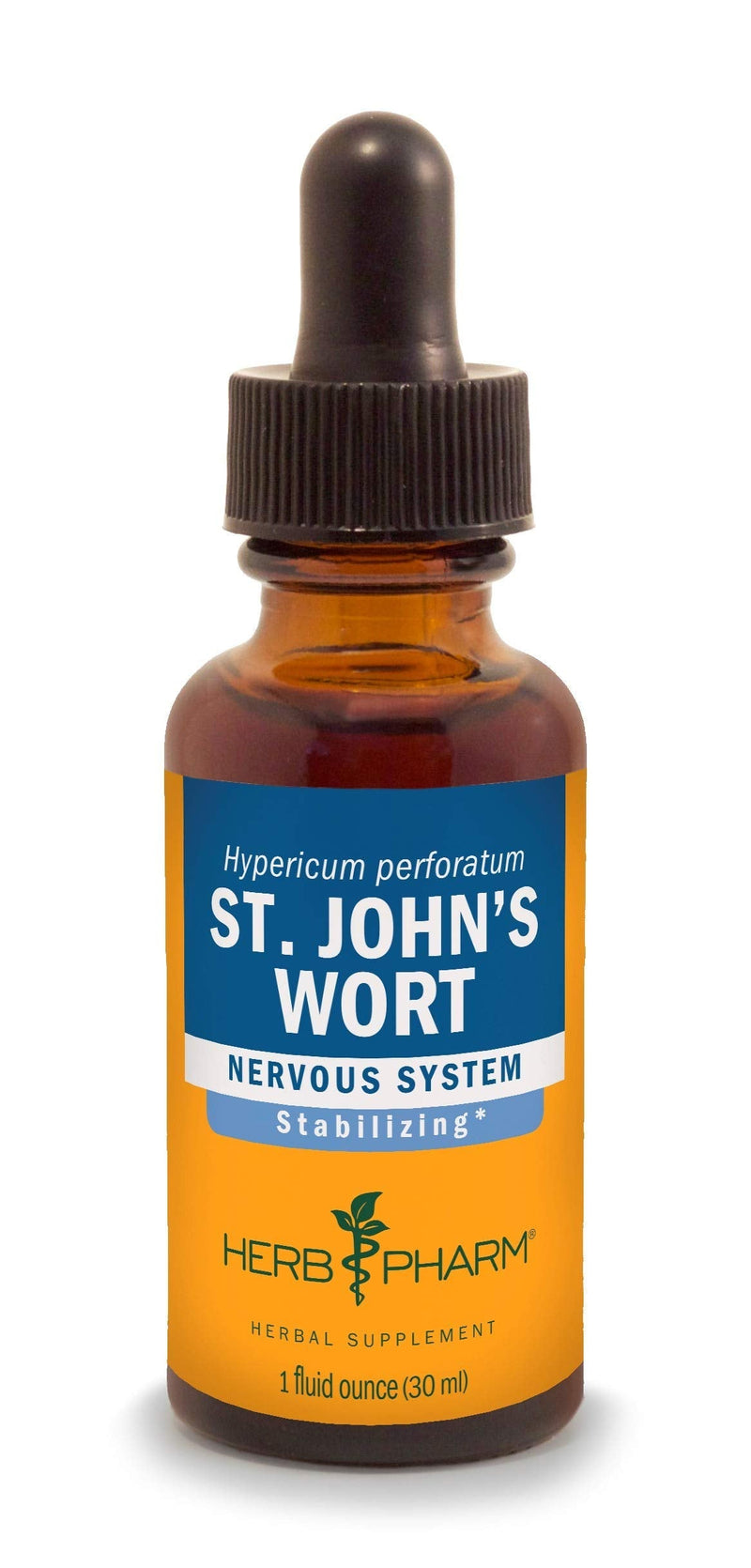 Herb Pharm St. John's Wort Liquid Extract for Positive Mood and Emotional Balance, Cane Alcohol, 1 Ounce 1 Fl Oz (Pack of 1) - NewNest Australia