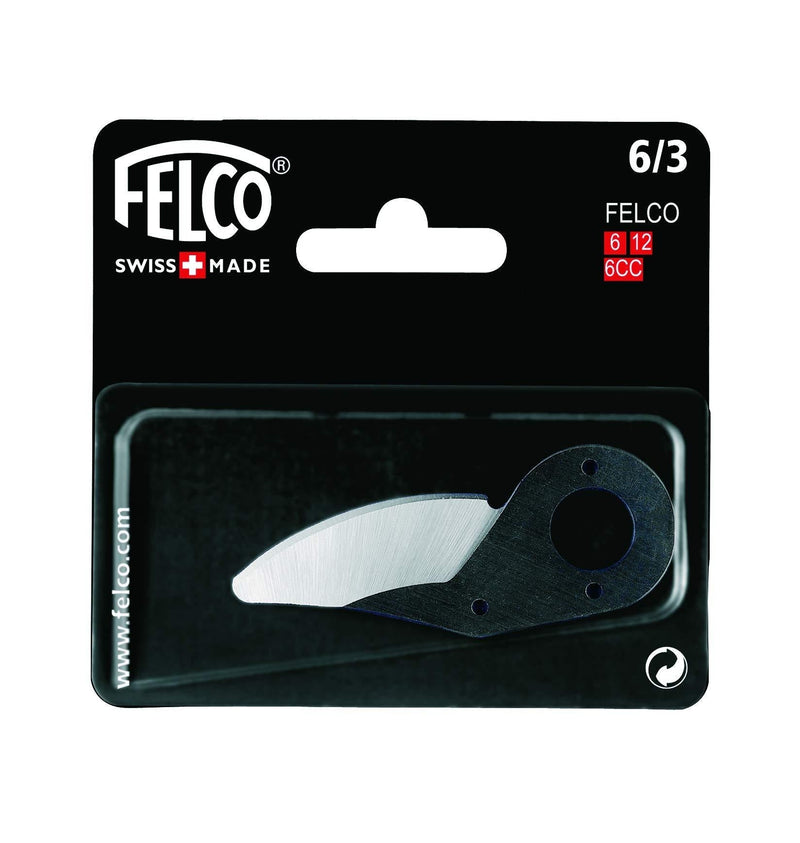 Felco Hand Pruner Replacement Blade (6/3) for Felco Hand Pruners F6 & F12 - Spare Cutting Blade for Garden Pruning Shears & Bypass Clippers (Single Pack) 6/3 - NewNest Australia