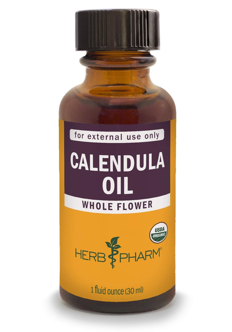 Herb Pharm Certified Organic Calendula Oil, 1 Fl Oz Calendula Oil, 1 Oz - NewNest Australia