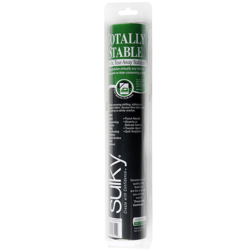 Sulky 12-Inch by 12-Yard Totally Stable Iron-On Tear-Away Stabilizer Roll - NewNest Australia