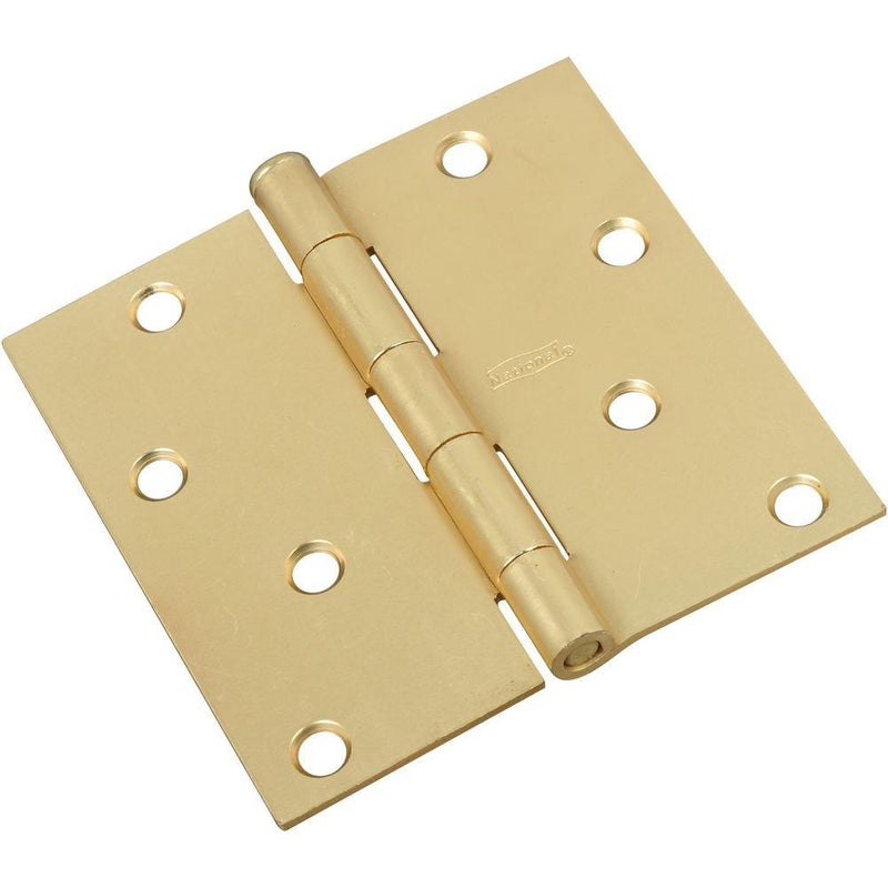 National Hardware N176-644 V512 Door Hinge in Satin Brass - NewNest Australia