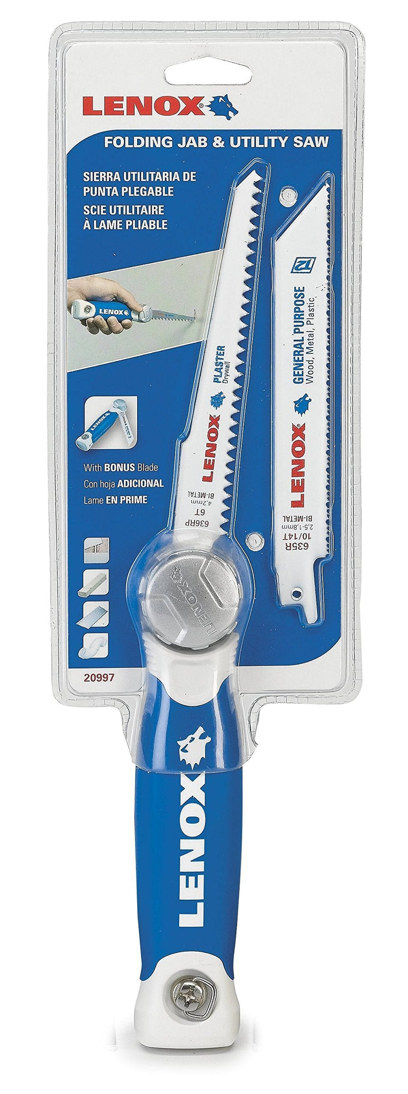 LENOX Tools Jab Saw, Folding (20997TFHS618636) full size - NewNest Australia