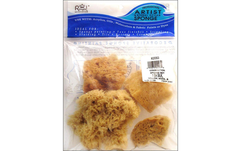 Royal & Langnickel Sea Silk Sponges Pack of 4 - NewNest Australia
