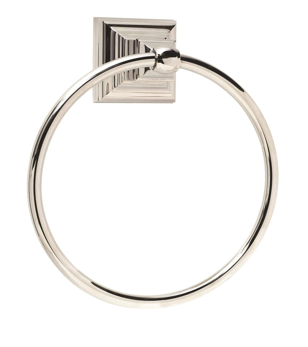 Amerock Markham 6-7/8 in (175 mm) Length Towel Ring in Polished Nickel - 1 Pack - NewNest Australia