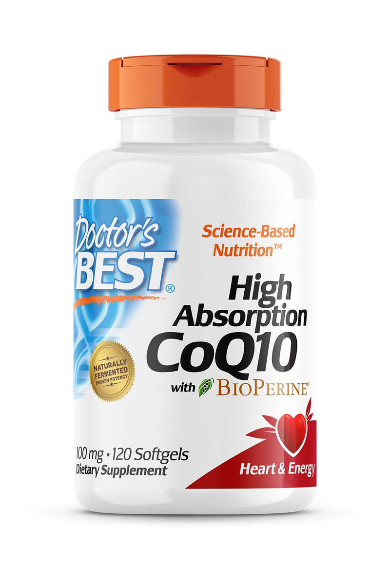 CoQ10, Gluten Free, Naturally Fermented, Energy Production, 100 mg, Pack of 120 Count 120 Count (Pack of 1) - NewNest Australia