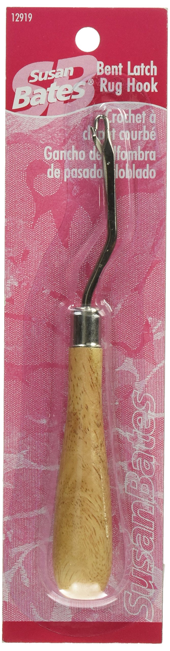 Susan Bates Bent Latch Hook with Wood Handle, 6.25-Inch - NewNest Australia